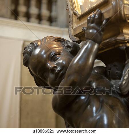 Close-up of a child statue in a palace, Stockholm Palace, Gamla Stan, Stockholm, Sweden View Large Photo Image Stock Photography - Close-up of a child statue in a palace, Stockholm Palace, Gamla Stan, Stockholm, Sweden. Fotosearch