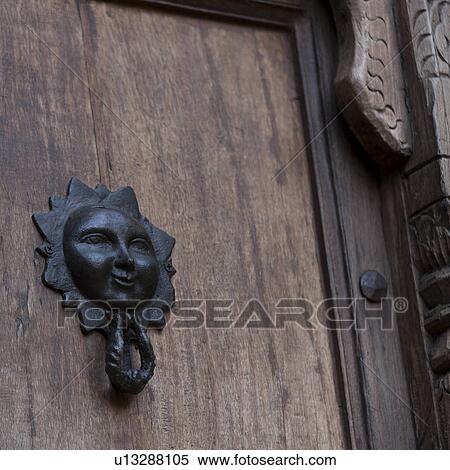 Close-up of a door knocker, Sayulita, Nayarit, Mexico View Large Photo Image Stock Photography - Close-up of a door knocker, Sayulita, Nayarit, Mexico. Fotosearch