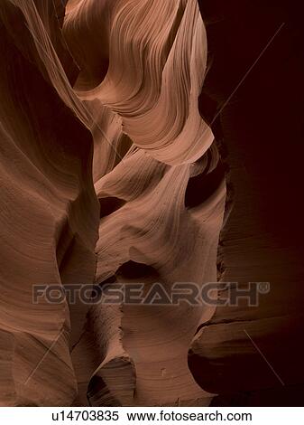 Stock Photography - Corkscrew Canyon, Lower Antelope Canyon, Antelope Canyon, Page, Arizona, USA. Fotosearch