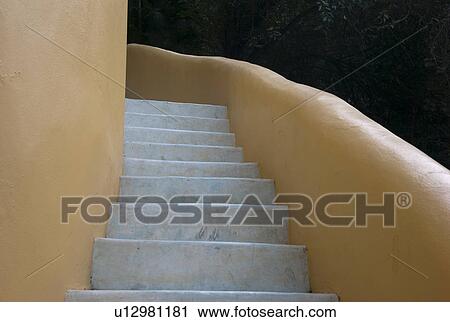 Detail of a staircase, Sayulita, Nayarit, Mexico View Large Photo Image Stock Image - Detail of a staircase, Sayulita, Nayarit, Mexico. Fotosearch