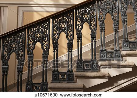 Detail of staircase of the Grand Choral Synagogue, St. Petersburg, Russia View Large Photo Image Stock Image - Detail of staircase of the Grand Choral Synagogue, St. Petersburg, Russia. Fotosearch