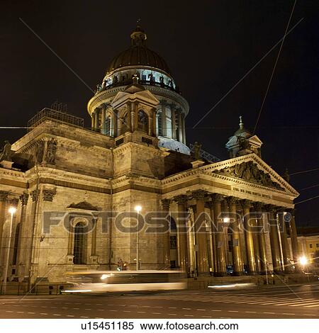 Facade of the Saint Isaac's Cathedral, St. Petersburg, Russia View Large Photo Image Stock Photography - Facade of the Saint Isaac's Cathedral, St. Petersburg, Russia. Fotosearch
