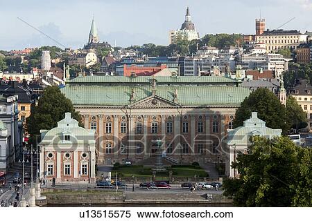 High angle view of buildings in a city, Stockholm, Sweden View Large Photo Image Stock Photography - High angle view of buildings in a city, Stockholm, Sweden. Fotosearch