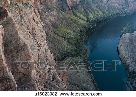 Stock Image - Horseshoe Bend, Colorado River, Page, Arizona, USA. Fotosearch