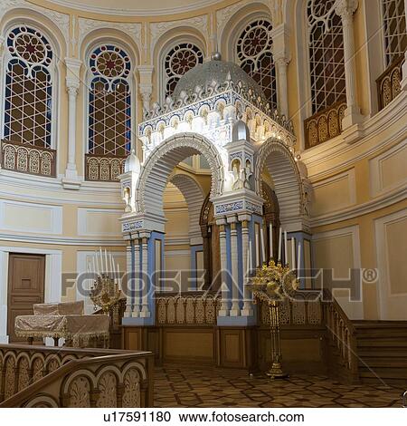 Interiors of the Grand Choral Synagogue, St. Petersburg, Russia View Large Photo Image Stock Image - Interiors of the Grand Choral Synagogue, St. Petersburg, Russia. Fotosearch