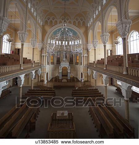Interiors of the Grand Choral Synagogue, St. Petersburg, Russia View Large Photo Image Stock Photography - Interiors of the Grand Choral Synagogue, St. Petersburg, Russia. Fotosearch