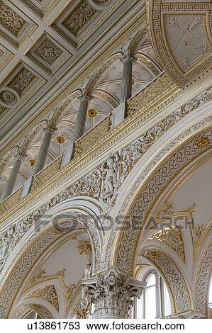 Interiors of the Winter Palace, State Hermitage Museum, Palace Square, St. Petersburg, Russia View Large Photo Image Stock Image - Interiors of the Winter Palace, State Hermitage Museum, Palace Square, St. Petersburg, Russia. Fotosearch