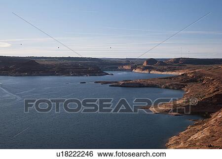Lake Powell, Arizona-Utah, USA View Large Photo Image Stock Photograph - Lake Powell, Arizona-Utah, USA. Fotosearch