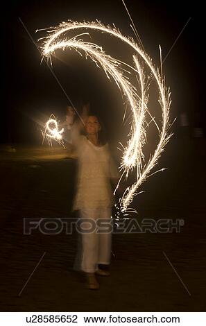 Light trails from sparkler, Sayulita, Nayarit, Mexico View Large Photo Image Stock Image - Light trails from sparkler, Sayulita, Nayarit, Mexico. Fotosearch