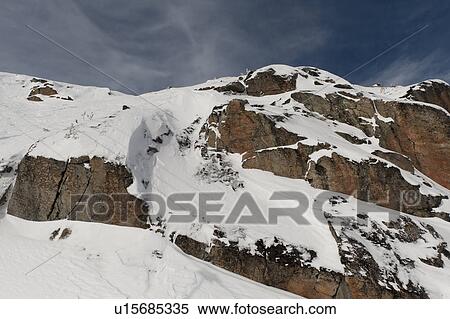 Low angle view of a snow covered mountain, Whistler, British Columbia, Canada View Large Photo Image Stock Photography - Low angle view of a snow covered mountain, Whistler, British Columbia, Canada. Fotosearch