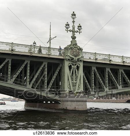 Palace Bridge across the Neva River, St. Petersburg, Russia View Large Photo Image Stock Photograph - Palace Bridge across the Neva River, St. Petersburg, Russia. Fotosearch