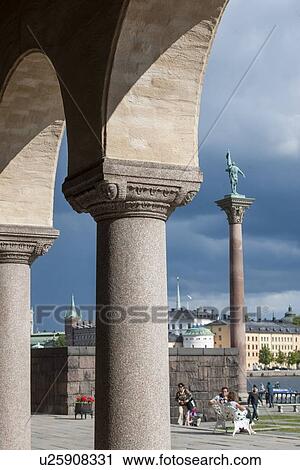 People at city hall, Riddarfjarden, Stockholm, Sweden View Large Photo Image Stock Image - People at city hall, Riddarfjarden, Stockholm, Sweden. Fotosearch