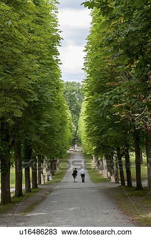 People walking on a path leading to Drottningholm Palace, Drottningholm, Stockholm, Sweden View Large Photo Image Stock Image - People walking on a path leading to Drottningholm Palace, Drottningholm, Stockholm, Sweden. Fotosearch