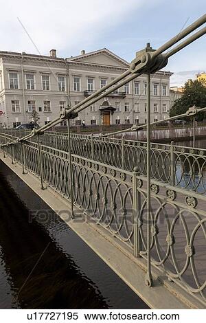 Stock Photography - Pochtamtsky Bridge across the Moyka River, St. Petersburg, Russia. Fotosearch