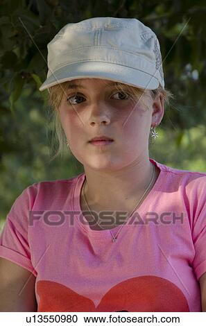 Stock Image - Portrait of a girl, Sayulita, Nayarit, Mexico. Fotosearch