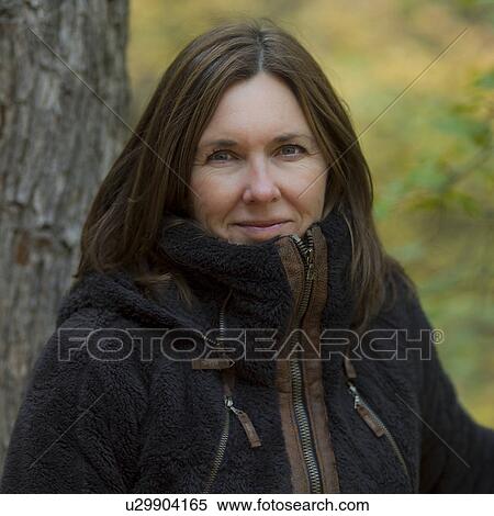 Stock Photography - Portrait of a woman, Zion National Park, Utah, USA. Fotosearch