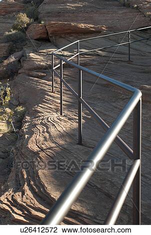 Railing on rocks, Glen Canyon National Recreation Area, Colorado River, Arizona-Utah, USA View Large Photo Image Stock Image - Railing on rocks, Glen Canyon National Recreation Area, Colorado River, Arizona-Utah, USA. Fotosearch