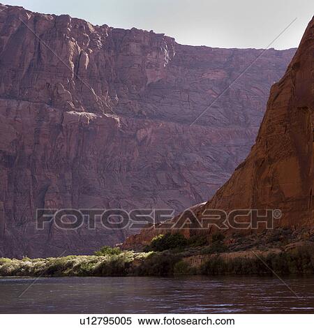 River flowing through a canyon, Glen Canyon National Recreation Area, Colorado River Float Trip, Colorado River, Arizona-Utah, USA View Large Photo Image Stock Photography - River flowing through a canyon, Glen Canyon National Recreation Area, Colorado River Float Trip, Colorado River, Arizona-Utah, USA. Fotosearch