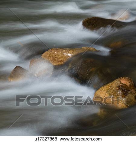 Stock Photo - River, Zion National Park, Utah, USA. Fotosearch