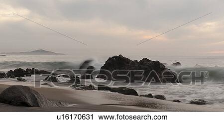 Rock formations in the sea, Sayulita, Nayarit, Mexico View Large Photo Image Stock Image - Rock formations in the sea, Sayulita, Nayarit, Mexico. Fotosearch