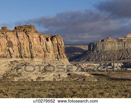 Rock formations on a landscape, Amangiri, Canyon Point, Hoodoo Trail, Utah, USA View Large Photo Image Stock Image - Rock formations on a landscape, Amangiri, Canyon Point, Hoodoo Trail, Utah, USA. Fotosearch