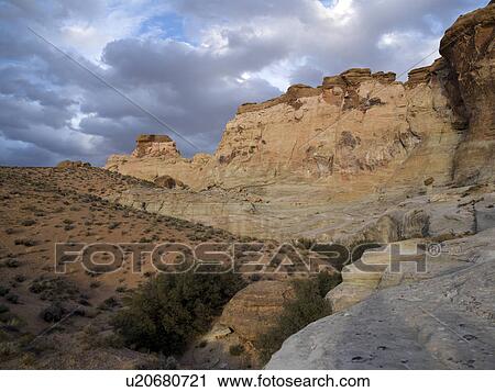 Rock formations on a landscape, Amangiri, Canyon Point, Hoodoo Trail, Utah, USA View Large Photo Image Stock Image - Rock formations on a landscape, Amangiri, Canyon Point, Hoodoo Trail, Utah, USA. Fotosearch