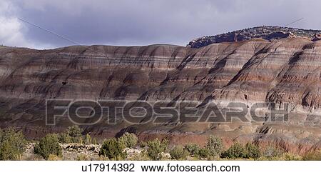 Stock Image - Sandstone cliffs, Paria Canyon, Paria, Kane County, Utah, USA. Fotosearch