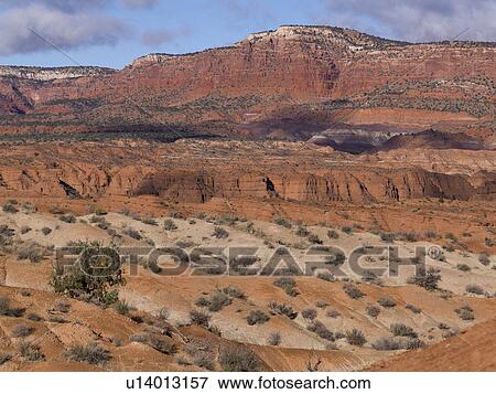 Stock Photo - Sandstone cliffs, Paria Canyon, Paria, Kane County, Utah, USA. Fotosearch