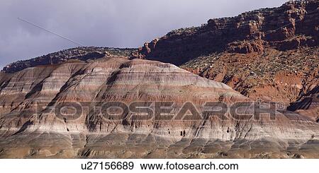Stock Photo - Sandstone cliffs, Paria Canyon, Paria, Kane County, Utah, USA. Fotosearch