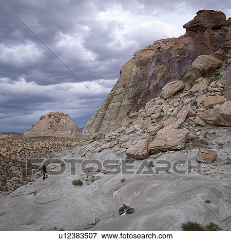Sandstone cliffs, Utah, USA View Large Photo Image Stock Photo - Sandstone cliffs, Utah, USA. Fotosearch