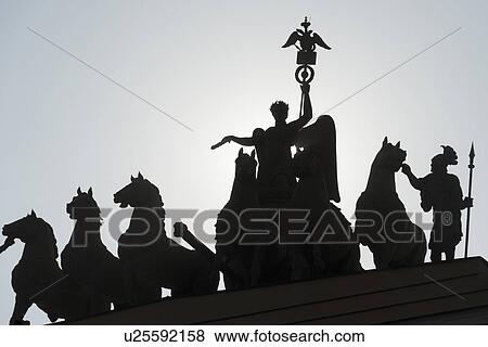 Silhouette of sculptures on a triumphal arch, General Staff Building, Palace Square, St. Petersburg, Russia View Large Photo Image Stock Photo - Silhouette of sculptures on a triumphal arch, General Staff Building, Palace Square, St. Petersburg, Russia. Fotosearch