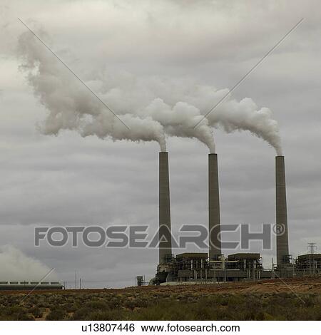 Smoke emerging from chimney stacks, Arizona, USA View Large Photo Image Stock Photograph - Smoke emerging from chimney stacks, Arizona, USA. Fotosearch
