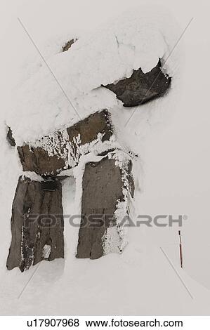 Snow covered Inuksuk, Whistler Mountain, Whistler, British Columbia, Canada View Large Photo Image Stock Photo - Snow covered Inuksuk, Whistler Mountain, Whistler, British Columbia, Canada. Fotosearch