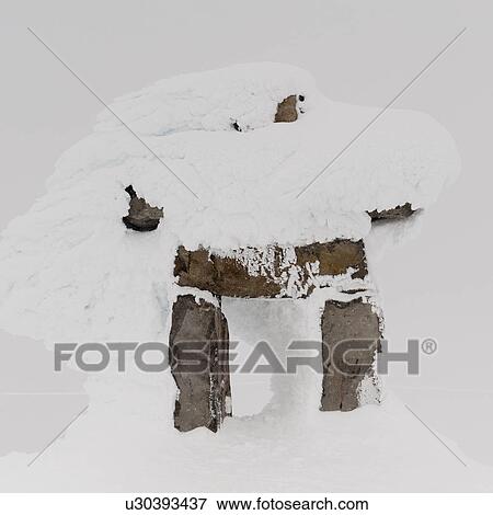 Snow covered inuksuk, Whistler Mountain, Whistler, British Columbia, Canada View Large Photo Image Stock Photo - Snow covered inuksuk, Whistler Mountain, Whistler, British Columbia, Canada. Fotosearch