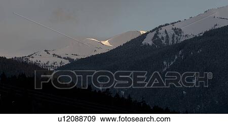Snow covered mountains, Whistler, British Columbia, Canada View Large Photo Image Stock Photo - Snow covered mountains, Whistler, British Columbia, Canada. Fotosearch