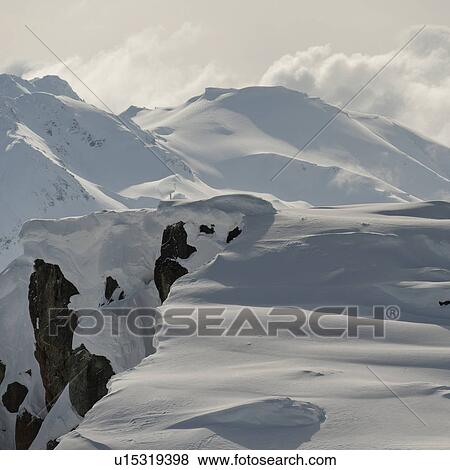 Snow covered mountains, Whistler, British Columbia, Canada View Large Photo Image Stock Photo - Snow covered mountains, Whistler, British Columbia, Canada. Fotosearch