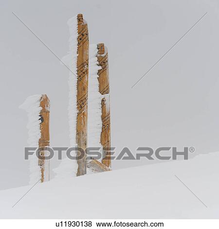 Snow covered wooden posts, Symphony Amphitheatre, Whistler, British Columbia, Canada View Large Photo Image Stock Photo - Snow covered wooden posts, Symphony Amphitheatre, Whistler, British Columbia, Canada. Fotosearch