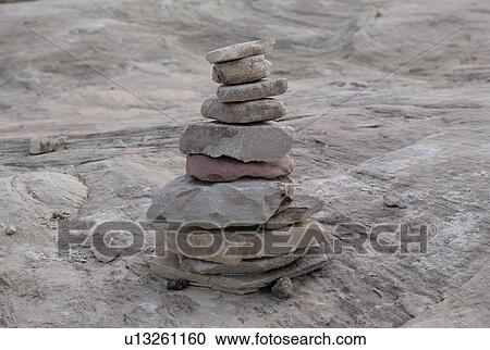 Stack of stones, Amangiri, Canyon Point, Hoodoo Trail, Utah, USA View Large Photo Image Stock Image - Stack of stones, Amangiri, Canyon Point, Hoodoo Trail, Utah, USA. Fotosearch
