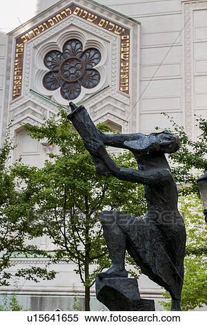 Statue outside the Great Synagogue of Stockholm, Stockholm, Sweden View Large Photo Image Stock Photography - Statue outside the Great Synagogue of Stockholm, Stockholm, Sweden. Fotosearch