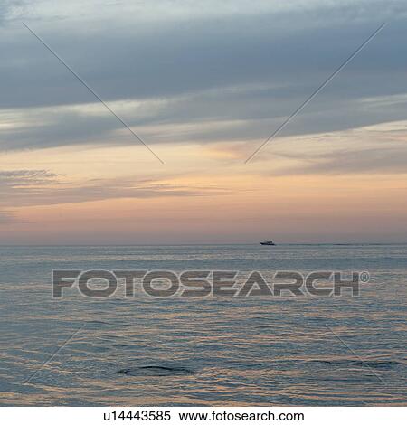 Stock Photography - Sunset over the sea, Sayulita, Nayarit, Mexico. Fotosearch