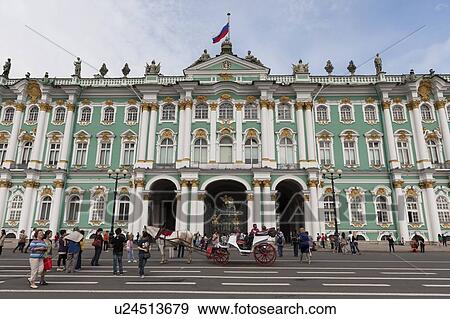Tourists in front of the Winter Palace, State Hermitage Museum, Palace Square, St. Petersburg, Russia View Large Photo Image Stock Photo - Tourists in front of the Winter Palace, State Hermitage Museum, Palace Square, St. Petersburg, Russia. Fotosearch