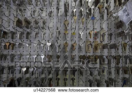 Large group of keys on display in store View Large Photo Image Stock Photo - Large group of keys on display in store. Fotosearch