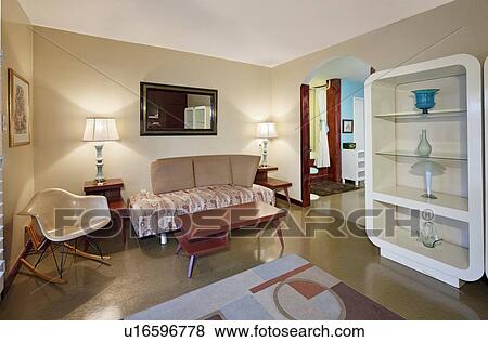 Stock Photo - Living room interior design. Fotosearch
