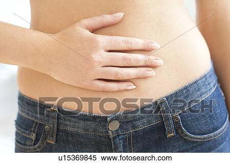Stock Photography - Abdominal pain.. Fotosearch