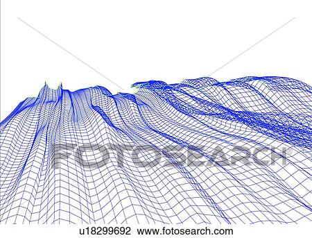 Stock Image - Abstract line pattern.. Fotosearch