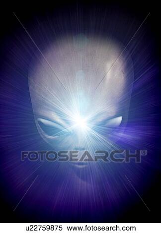 Alien, computer artwork. View Large Photo Image Stock Photography - Alien, computer artwork.. Fotosearch