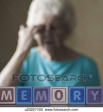 Stock Image - Alzheimer's disease, conceptual image.. Fotosearch