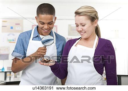 Stock Image - Biology lesson.. Fotosearch