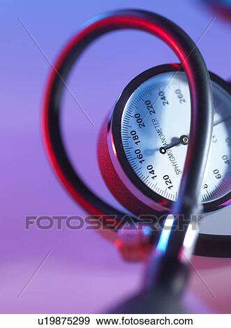 Stock Photo - Blood pressure gauge.. Fotosearch