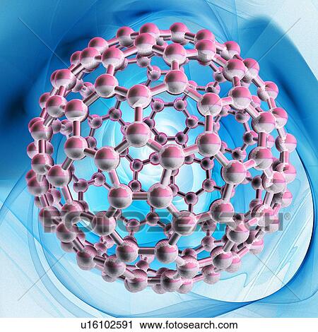 Buckyball molecule, computer artwork. View Large Photo Image Stock Image - Buckyball molecule, computer artwork.. Fotosearch